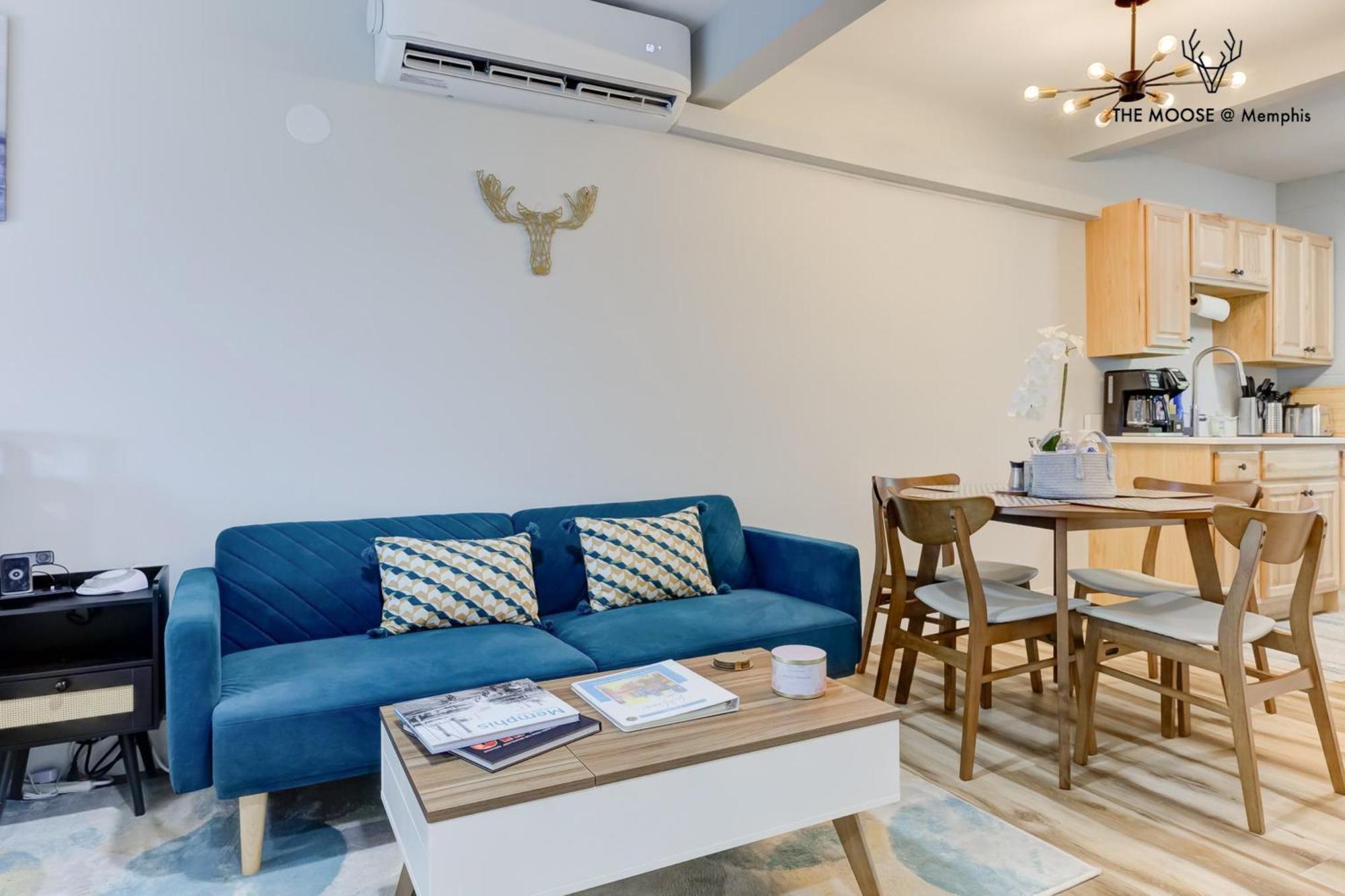 The Moose #11 - Luxe Modern Loft With King Bed, Free Parking & Wi-Fi Appartement Memphis Buitenkant foto