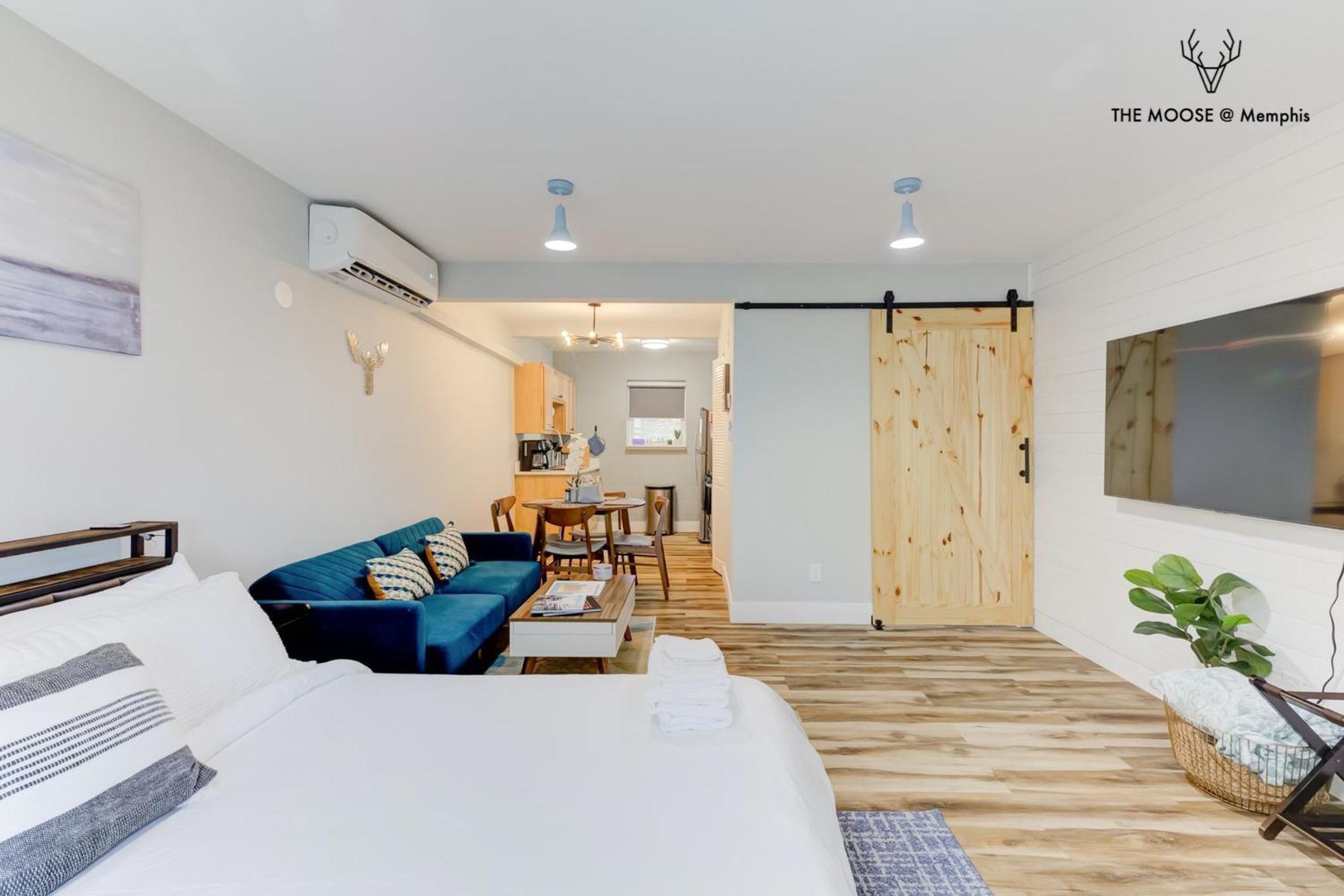 The Moose #11 - Luxe Modern Loft With King Bed, Free Parking & Wi-Fi Appartement Memphis Buitenkant foto