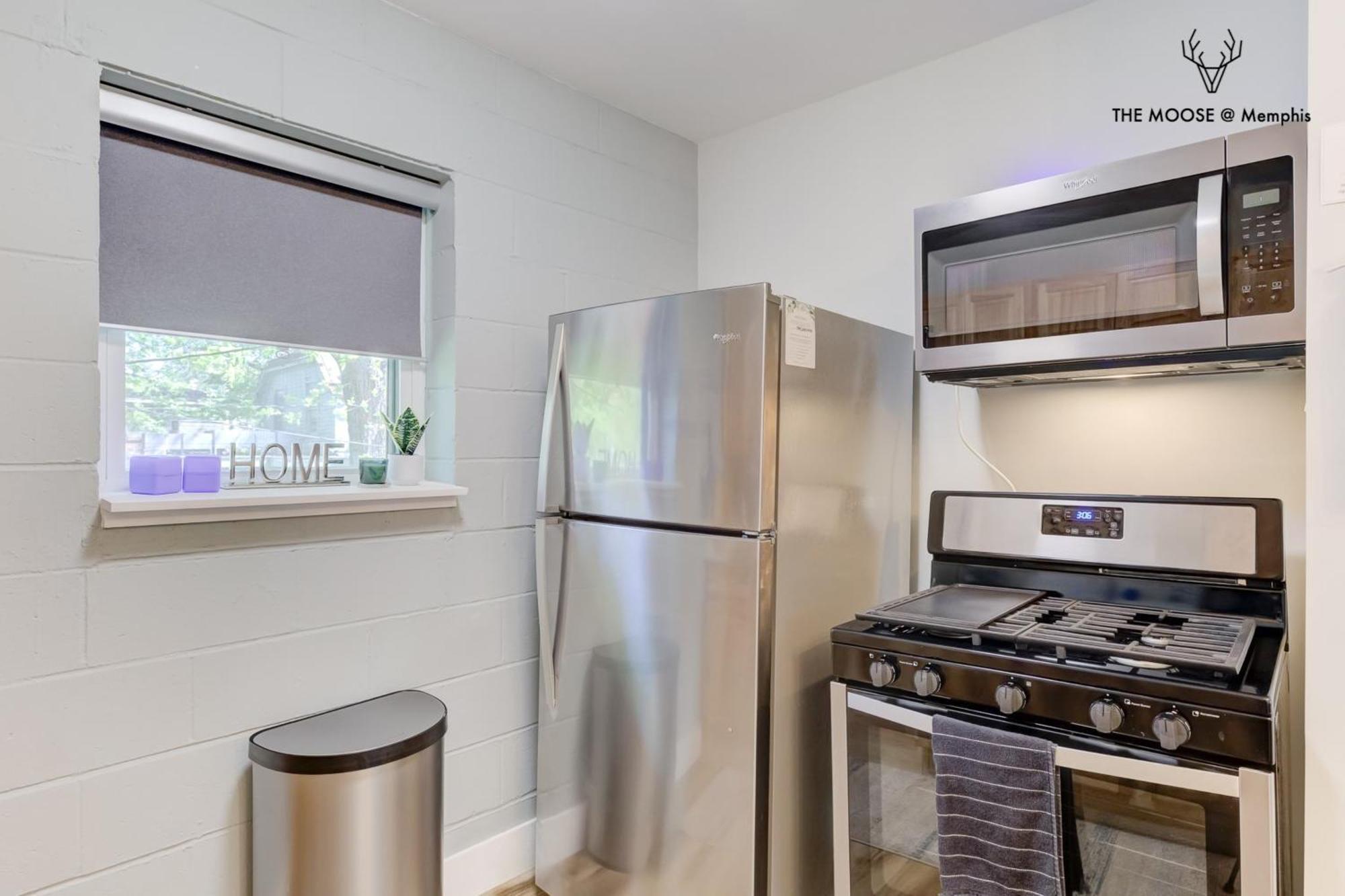 The Moose #11 - Luxe Modern Loft With King Bed, Free Parking & Wi-Fi Appartement Memphis Buitenkant foto