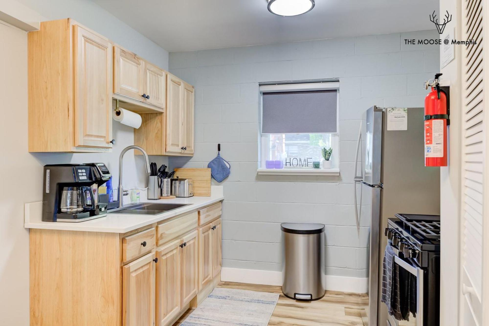 The Moose #11 - Luxe Modern Loft With King Bed, Free Parking & Wi-Fi Appartement Memphis Buitenkant foto